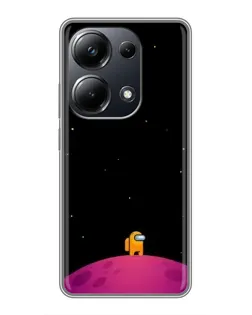 Чохол для Xiaomi POCO M6 Pro з картинкою «Самотній герой на планеті» Чохол для Xiaomi POCO M6 Pro з картинкою «Самотній герой на планеті»