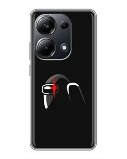 Чохол для Xiaomi POCO M6 Pro з картинкою «Among Us шолом» Чохол для Xiaomi POCO M6 Pro з картинкою «Among Us шолом»