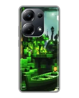 Чохол для Xiaomi POCO M6 Pro з картинкою «Minecraft лісовий пейзаж» Чохол для Xiaomi POCO M6 Pro з картинкою «Minecraft лісовий пейзаж»