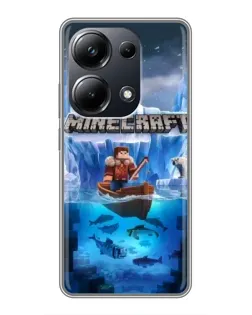 Чохол для Xiaomi POCO M6 Pro з картинкою «Minecraft льодянийсвіт» Чохол для Xiaomi POCO M6 Pro з картинкою «Minecraft льодянийсвіт»