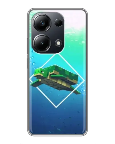 Чехол для Xiaomi POCO M6 Pro с картинкой «Черепаха Minecraft» Чехол для Xiaomi POCO M6 Pro с картинкой «Черепаха Minecraft»