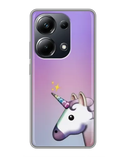 Чехол для Xiaomi POCO M6 Pro с картинкой «Единорог градиент» Чехол для Xiaomi POCO M6 Pro с картинкой «Единорог градиент»