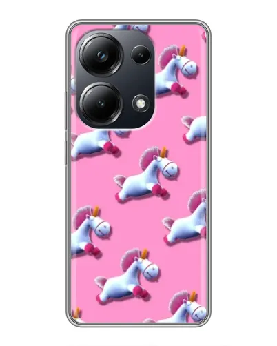 Чехол для Xiaomi POCO M6 Pro с картинкой «Единороги на розовом» Чехол для Xiaomi POCO M6 Pro с картинкой «Единороги на розовом»