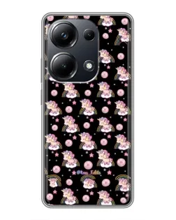 Чехол для Xiaomi POCO M6 Pro с картинкой «Magic Unicorn паттерн»