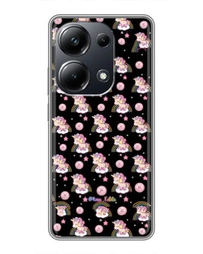Чехол для Xiaomi POCO M6 Pro с картинкой «Magic Unicorn паттерн» Чехол для Xiaomi POCO M6 Pro с картинкой «Magic Unicorn паттерн»