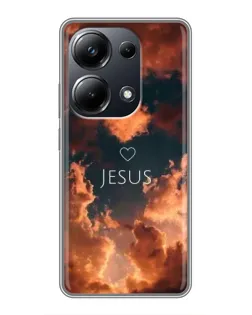 Чохол для Xiaomi POCO M6 Pro з картинкою «Сяйво Імені Jesus» Чохол для Xiaomi POCO M6 Pro з картинкою «Сяйво Імені Jesus»