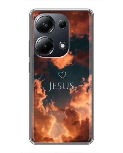 Чехол для Xiaomi POCO M6 Pro с картинкой «Сияние Имени Jesus» Чехол для Xiaomi POCO M6 Pro с картинкой «Сияние Имени Jesus»