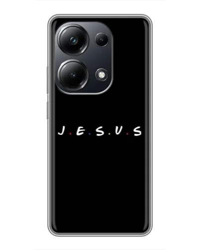 Чехол для Xiaomi POCO M6 Pro с картинкой «Точки веры J.E.S.U.S.» Чехол для Xiaomi POCO M6 Pro с картинкой «Точки веры J.E.S.U.S.»