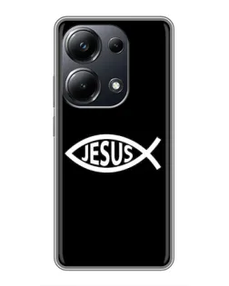 Чехол для Xiaomi POCO M6 Pro с картинкой «Классический Jesus»