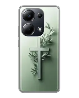 Чехол для Xiaomi POCO M6 Pro с картинкой «Оливковая ветвь»