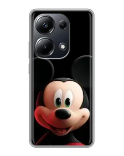 Чехол для Xiaomi POCO M6 Pro с картинкой «Улыбающийся Микки Маус»