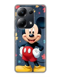 Чехол для Xiaomi POCO M6 Pro с картинкой «Осенний Mickey Mouse»