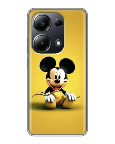 Чехол для Xiaomi POCO M6 Pro с картинкой «Микки на желтом» Чехол для Xiaomi POCO M6 Pro с картинкой «Микки на желтом»