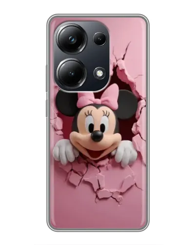Чехол для Xiaomi POCO M6 Pro с картинкой «Минни сквозь стену» Чехол для Xiaomi POCO M6 Pro с картинкой «Минни сквозь стену»
