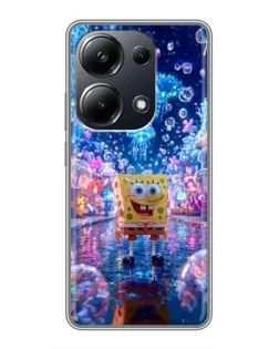 Чехол для Xiaomi POCO M6 Pro с картинкой «Неоновый океан»