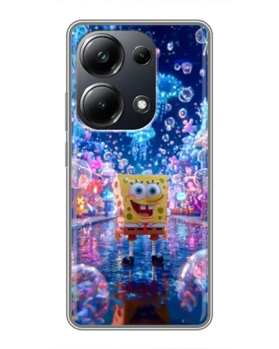 Чехол для Xiaomi POCO M6 Pro с картинкой «Неоновый океан»
