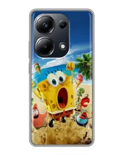 Чехол для Xiaomi POCO M6 Pro с картинкой «Развлечения на пляже»