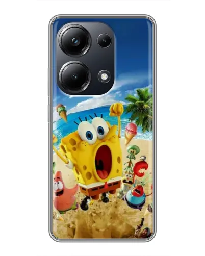 Чехол для Xiaomi POCO M6 Pro с картинкой «Развлечения на пляже»