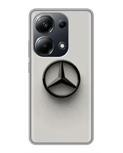 Чехол для Xiaomi POCO M6 Pro с картинкой «Mercedes Maybach стиль»