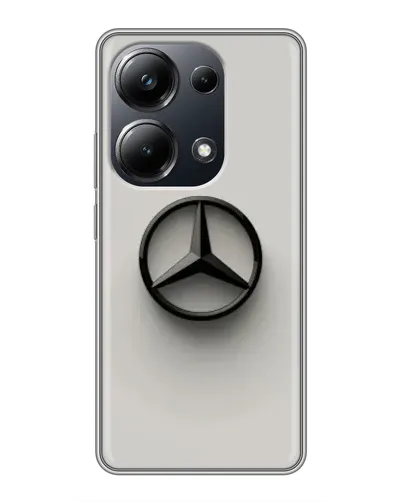 Чехол для Xiaomi POCO M6 Pro с картинкой «Mercedes Maybach стиль»