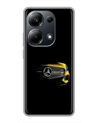 Чехол для Xiaomi POCO M6 Pro с картинкой «Mercedes — ретро стиль»