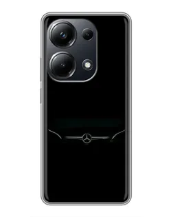Чехол для Xiaomi POCO M6 Pro с картинкой «Mercedes Stealth Look»
