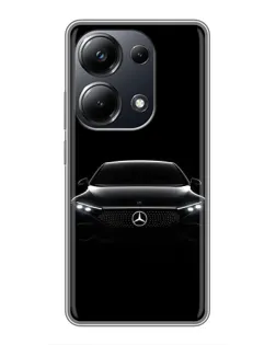 Чехол для Xiaomi POCO M6 Pro с картинкой «Mercedes Vision — концепт»