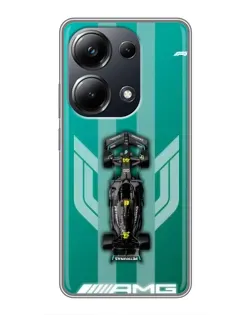 Чехол для Xiaomi POCO M6 Pro с картинкой «Mercedes AMG Petronas»