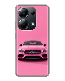 Чехол для Xiaomi POCO M6 Pro с картинкой «Розовый Mercedes AMG» Чехол для Xiaomi POCO M6 Pro с картинкой «Розовый Mercedes AMG»