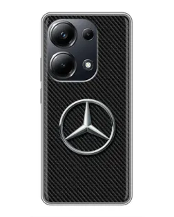 Чехол для Xiaomi POCO M6 Pro с картинкой «Карбоновый Mercedes стиль» Чехол для Xiaomi POCO M6 Pro с картинкой «Карбоновый Mercedes стиль»