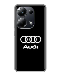 Чохол для Xiaomi POCO M6 Pro з картинкою «Класичне лого Audi» Чохол для Xiaomi POCO M6 Pro з картинкою «Класичне лого Audi»