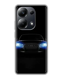 Чехол для Xiaomi POCO M6 Pro с картинкой «Audi в неоне» Чехол для Xiaomi POCO M6 Pro с картинкой «Audi в неоне»