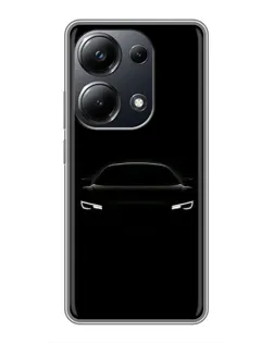 Чехол для Xiaomi POCO M6 Pro с картинкой «Взгляд Audi в темноте» Чехол для Xiaomi POCO M6 Pro с картинкой «Взгляд Audi в темноте»
