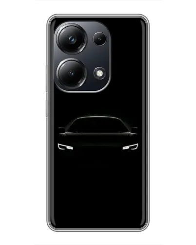 Чехол для Xiaomi POCO M6 Pro с картинкой «Взгляд Audi в темноте»