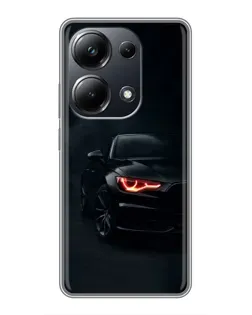 Чехол для Xiaomi POCO M6 Pro с картинкой «Audi — хищный взгляд» Чехол для Xiaomi POCO M6 Pro с картинкой «Audi — хищный взгляд»