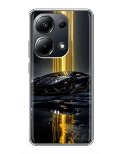 Чохол для Xiaomi POCO M6 Pro з картинкою «Нічний Lamborghini драйв» Чохол для Xiaomi POCO M6 Pro з картинкою «Нічний Lamborghini драйв»