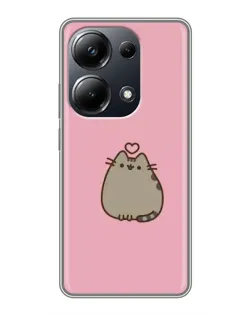 Чохол для Xiaomi POCO M6 Pro з картинкою «Pusheen серце» Чохол для Xiaomi POCO M6 Pro з картинкою «Pusheen серце»