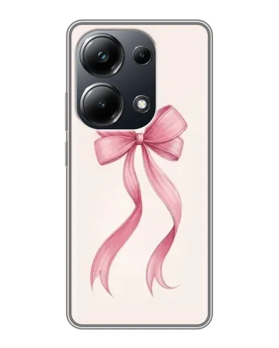 Чехол для Xiaomi POCO M6 Pro с картинкой «Розовый бант» Чехол для Xiaomi POCO M6 Pro с картинкой «Розовый бант»