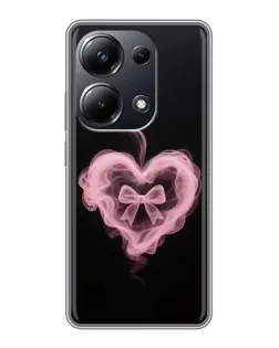 Чохол для Xiaomi POCO M6 Pro з картинкою «Димчасте серце» Чохол для Xiaomi POCO M6 Pro з картинкою «Димчасте серце»