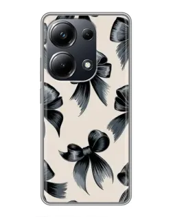 Чехол для Xiaomi POCO M6 Pro с картинкой «Банты Coquette»