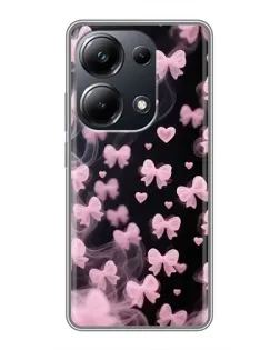 Чехол для Xiaomi POCO M6 Pro с картинкой «Неоновое кружево»
