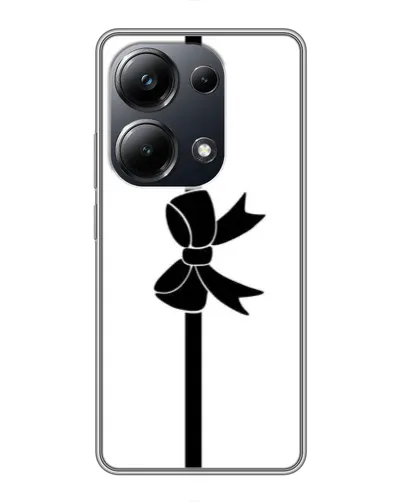 Чехол для Xiaomi POCO M6 Pro с картинкой «Вертикальный бант» Чехол для Xiaomi POCO M6 Pro с картинкой «Вертикальный бант»