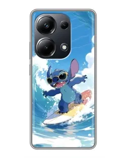 Чохол для Xiaomi POCO M6 Pro з картинкою «Стіч на хвилі» Чохол для Xiaomi POCO M6 Pro з картинкою «Стіч на хвилі»