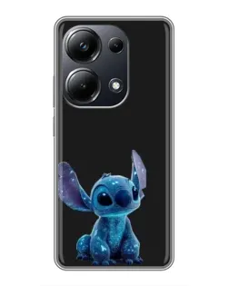 Чохол для Xiaomi POCO M6 Pro з картинкою «Стіч на чорному» Чохол для Xiaomi POCO M6 Pro з картинкою «Стіч на чорному»