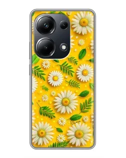 Чехол для Xiaomi POCO M6 Pro с картинкой «Ромашковое солнце»