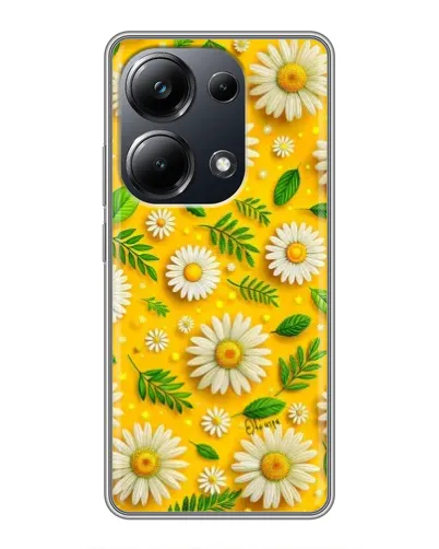 Чехол для Xiaomi POCO M6 Pro с картинкой «Ромашковое солнце»