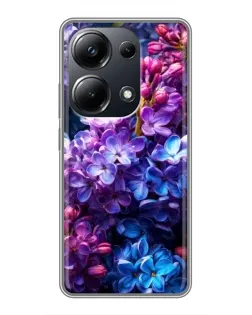 Чехол для Xiaomi POCO M6 Pro с картинкой «Сиреневый цвет»