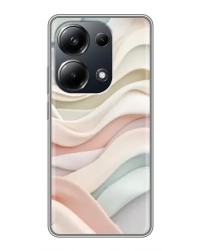 Чехол для Xiaomi POCO M6 Pro с картинкой «Пастельные нежные волны» Чехол для Xiaomi POCO M6 Pro с картинкой «Пастельные нежные волны»