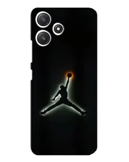 Чехол для Xiaomi POCO M6 с картинкой «Jordan Gradient Logo»