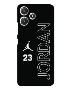 Чехол для Xiaomi POCO M6 с картинкой «Jordan Vertical»